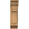 Ekena Millwork Olympic Traditional Rough Sawn Bracket w/ Offset Brace, Western Red Cedar, 8"W x 18"D x 30"H BKT0806X18X30OLY01RWR - alternate 3